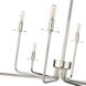 Marceline 8 Light 37.85 inch Polished Nickel Chandelier Ceiling Light